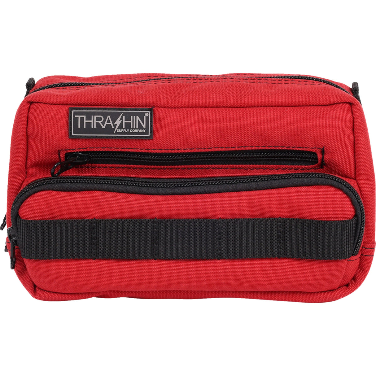 THRASHIN SUPPLY CO. 3510-0202 THB-0017 Handlebar Bag Plus - Red