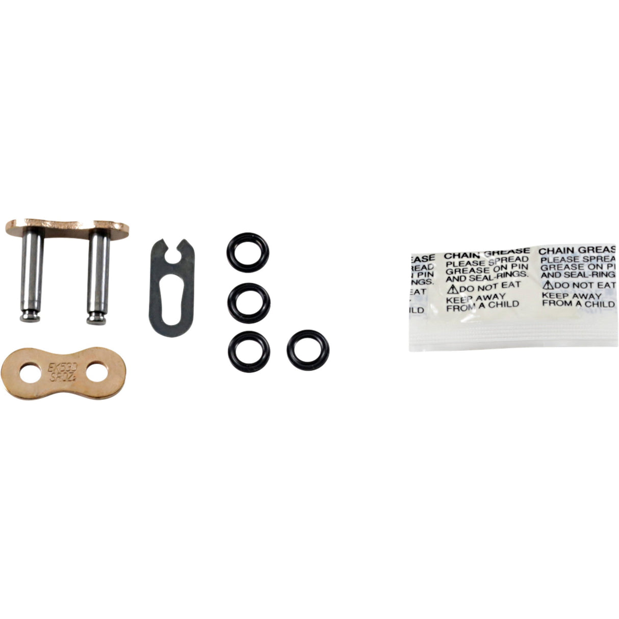 EK 1225-0639 530SROZ2-SKJ/G SROZ Clip Connecting Link 530 SROZ - Clip Connecting Link - Gold