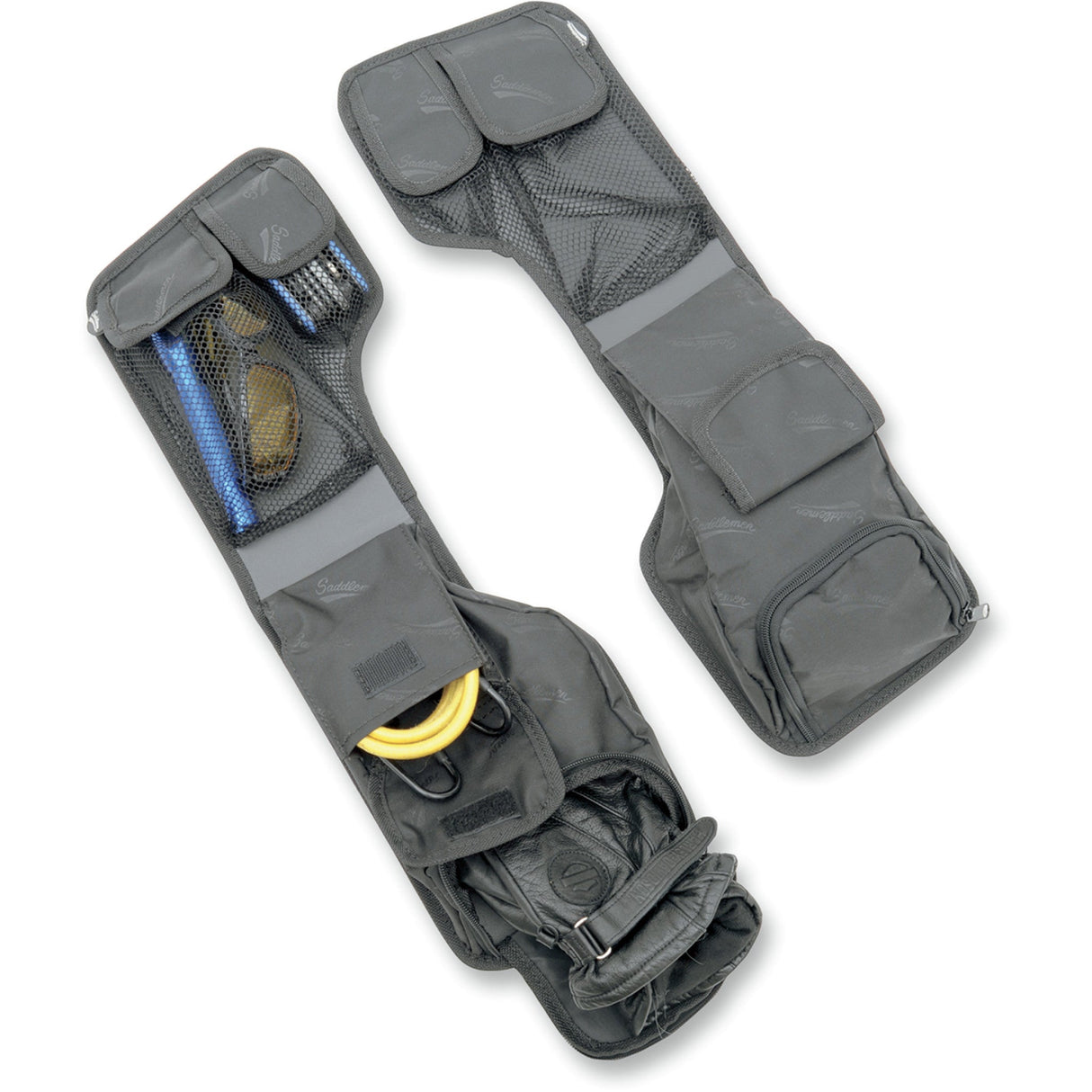 Saddlemen Saddlebag Lid Organizer Set For Harley Electra Glide / Tour / Touring / Road Glide 1993-2013