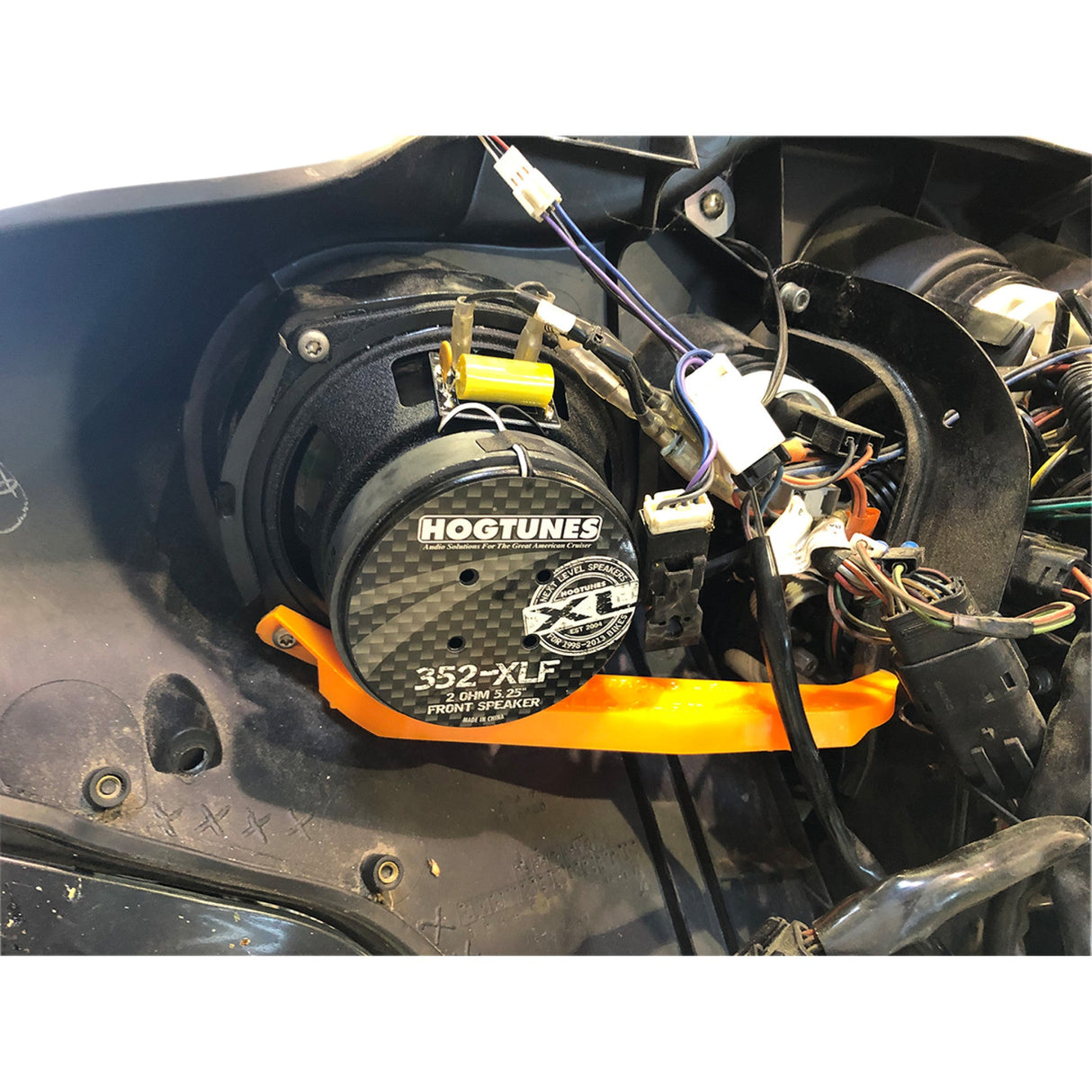 Hogtunes 352 XLF Speaker Kit - 352-XLF For Harley Touring 1998-2013