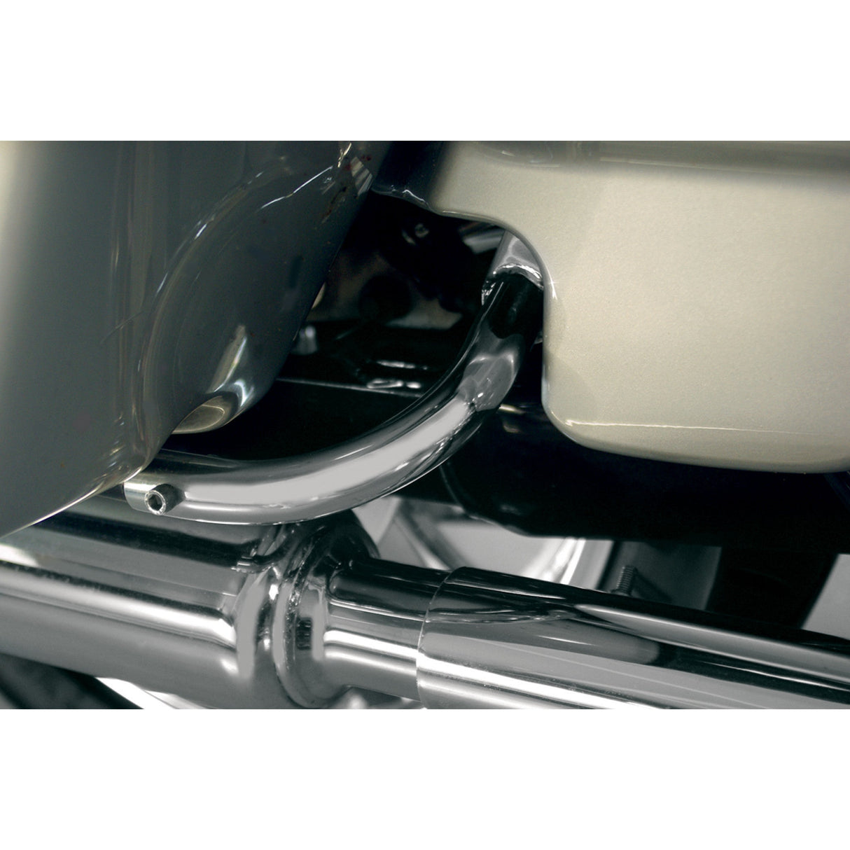 RICK DOSS 3501-0613 S77-0137 Saddlebag Guard Eliminator Bracket - Chrome
