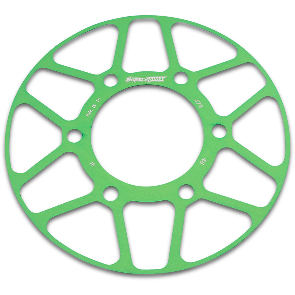 SUPERSPROX 1210-2353 RACD-478-46-GRN Edge Sprocket Insert Edge Rear Sprocket Insert - Green - 46 Tooth