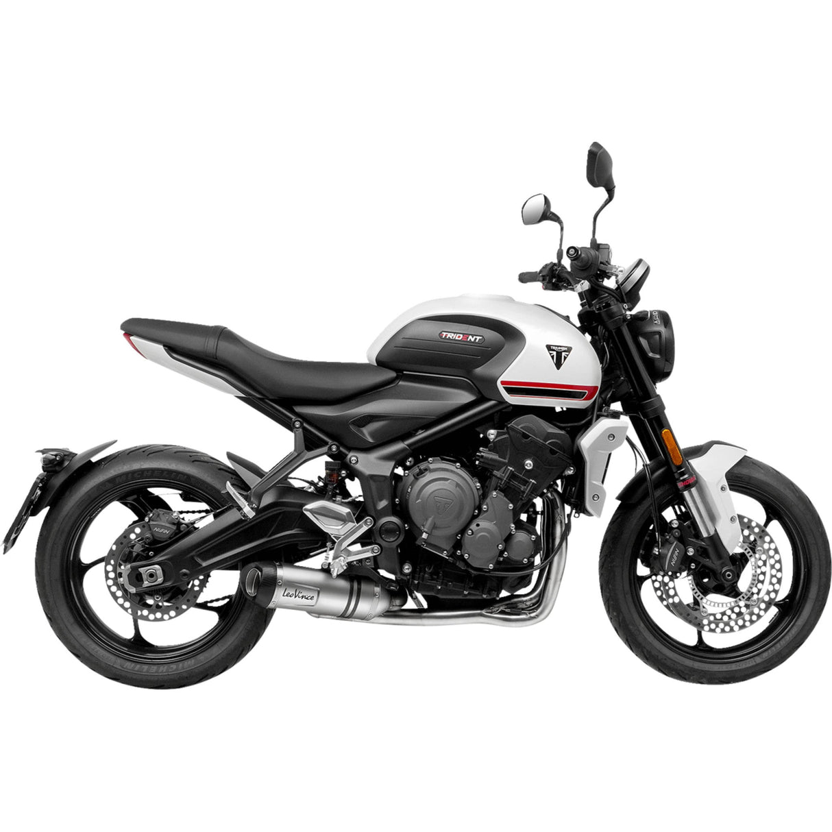 Leovince LV One Evo Muffler - 14385EU Triumph Trident 660 / Tiger Sport 660 2021-2024