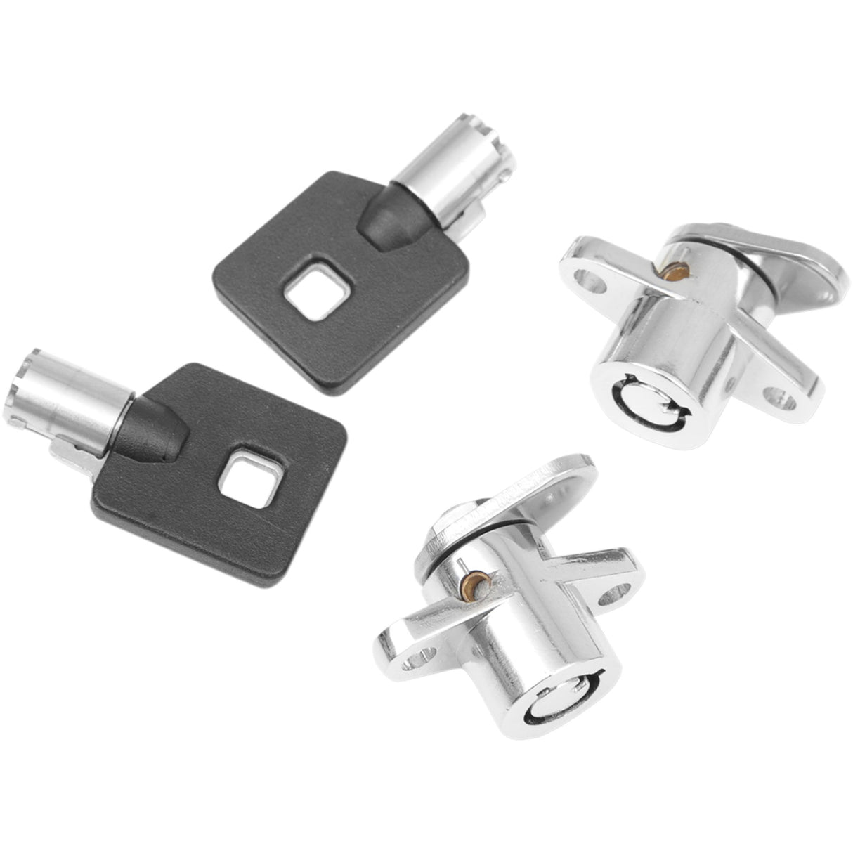 DRAG SPECIALTIES 3501-0867 Replacement Saddlebag Lock Kit Saddlebag Replacement Lock Kit