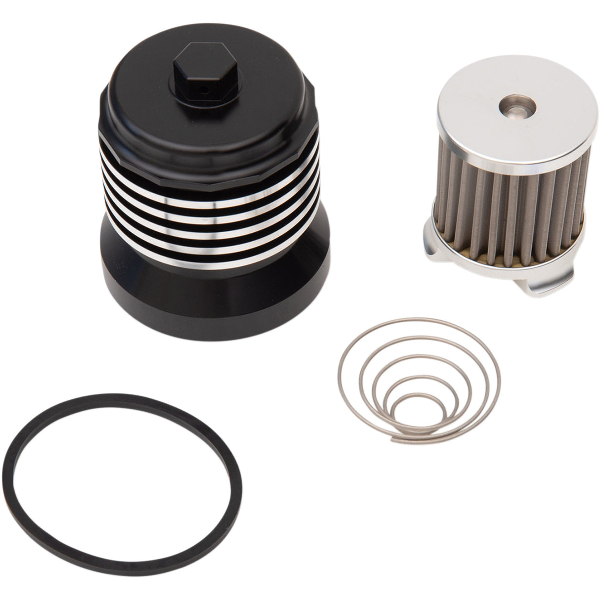 PC Racing Flo Oil Filter - PCS4BC For BMW Motorcycles 1999-2024 | Moto Guzzi Motorcycles 1996-2012 | Buell Cyclone / Thunderbolt / Lightning 1997-2002