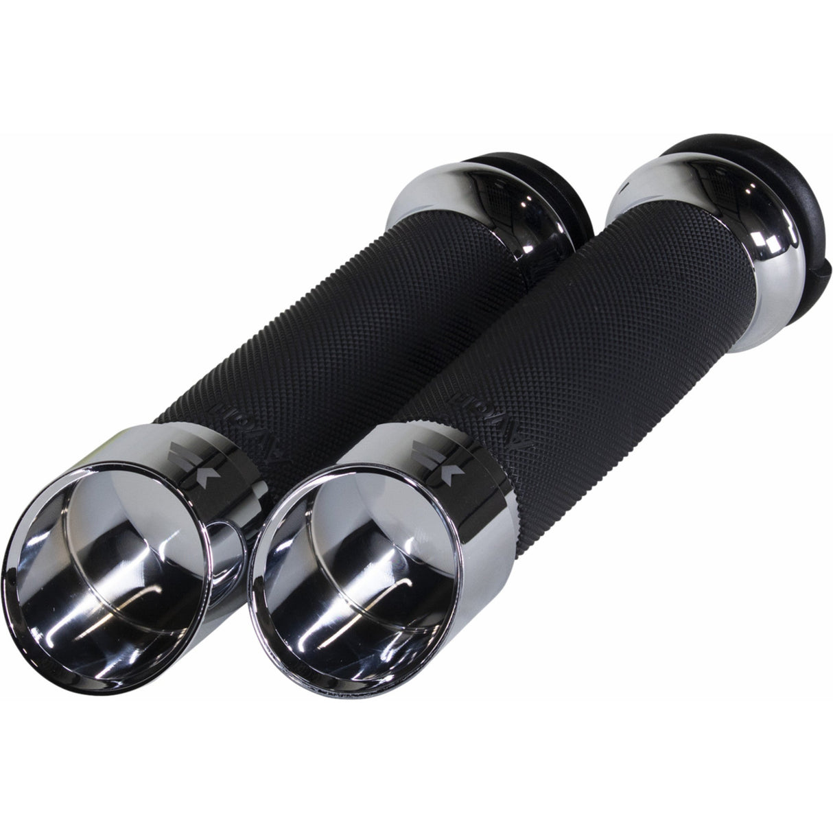 Khrome Werks Edge Grips Custom Contour TBW Chrome - 500160 For Harley Motorcycles 2008-2024