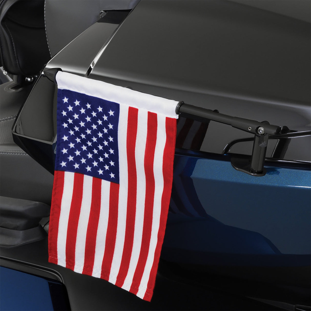 Show Chrome Flag Pole - 41-203LBK Can-Am Spyder 2017-2024