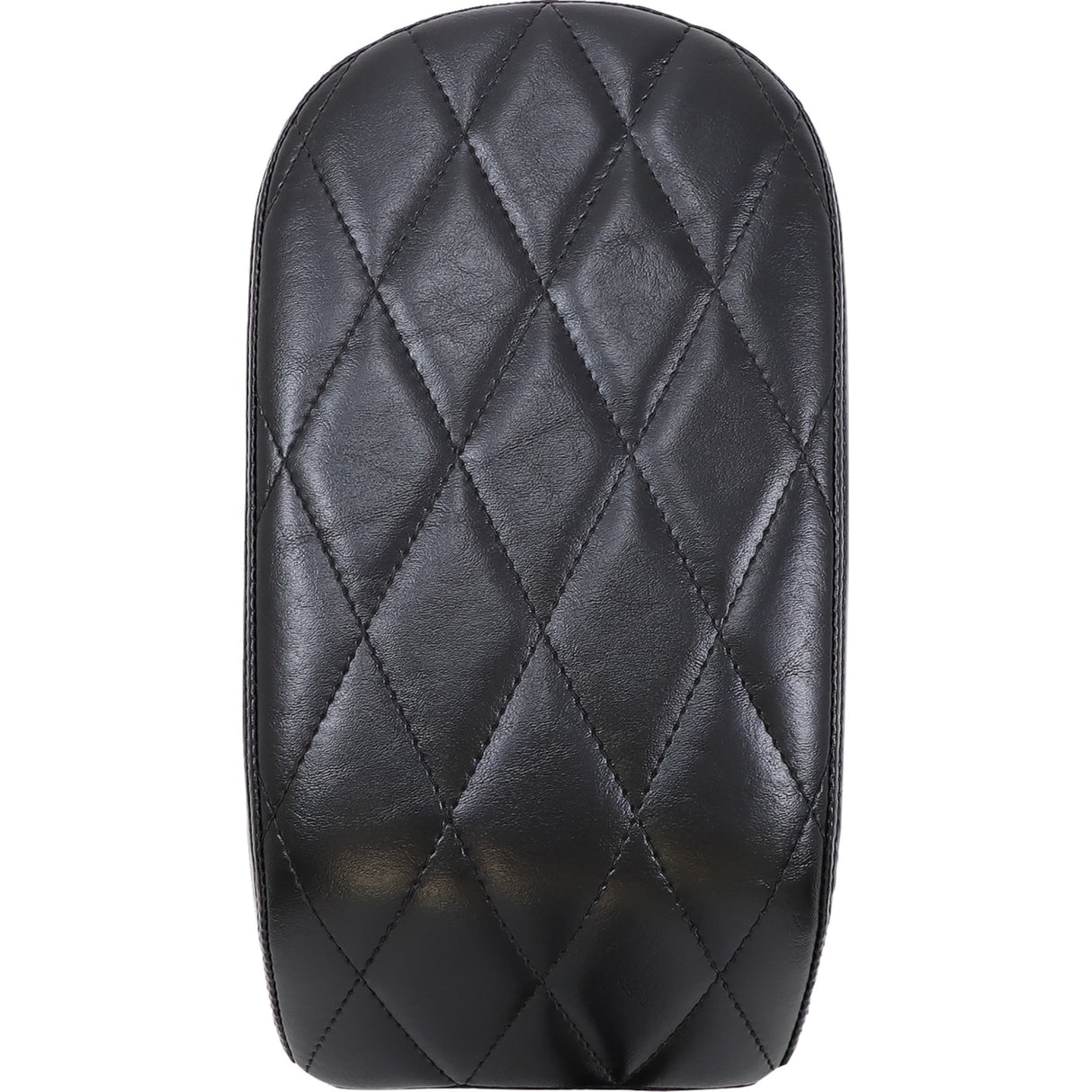 LePera Bare Bones Series Pillion Pad — Diamond Stitch Diamond Black FL FX - LY-007PDM For Harley Softail 2018-2023