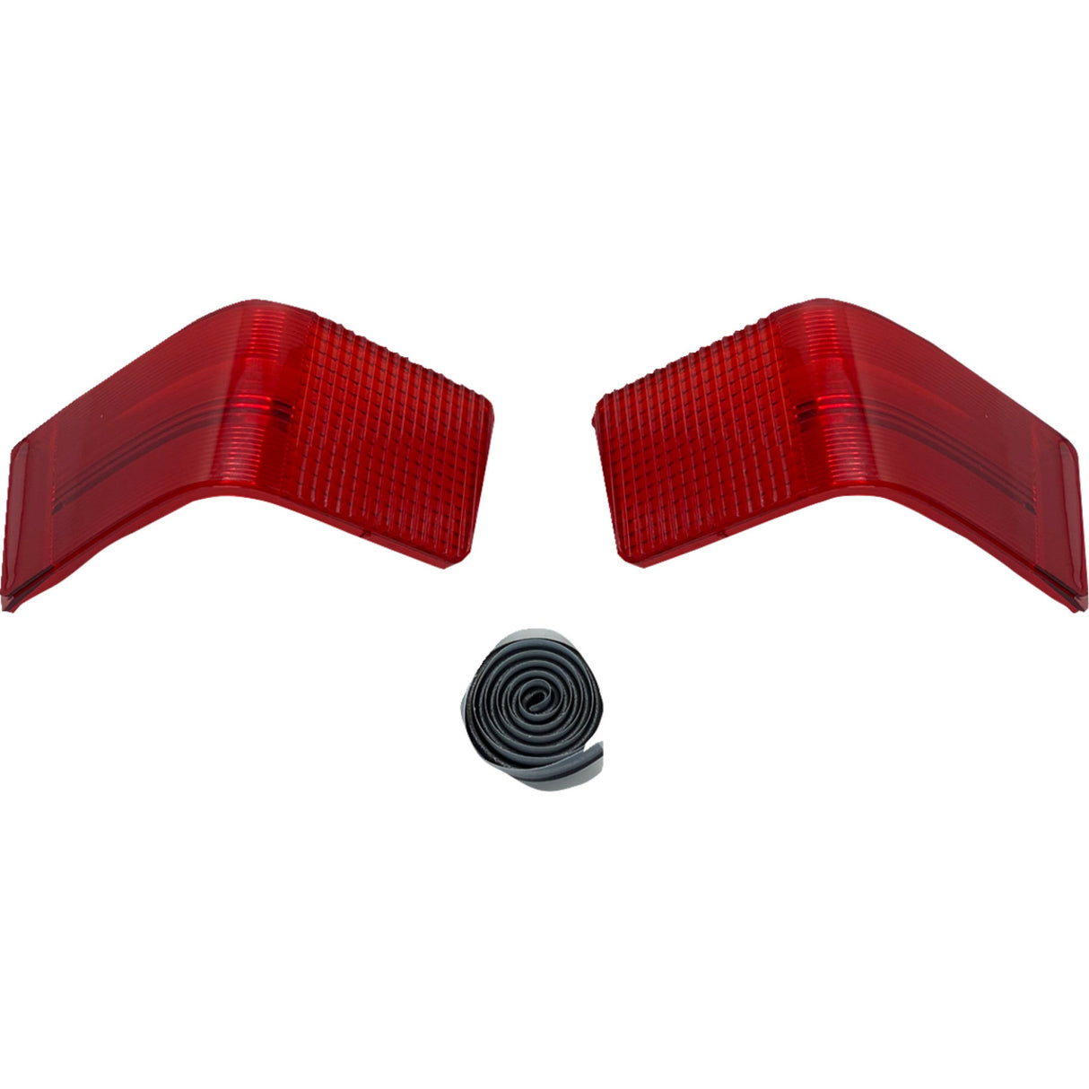 Custom Dynamics Tour-Pak Replacement Taillight Lens Tour-Pak Red - CD-TP-LENS-R For Harley Touring 1989-2013