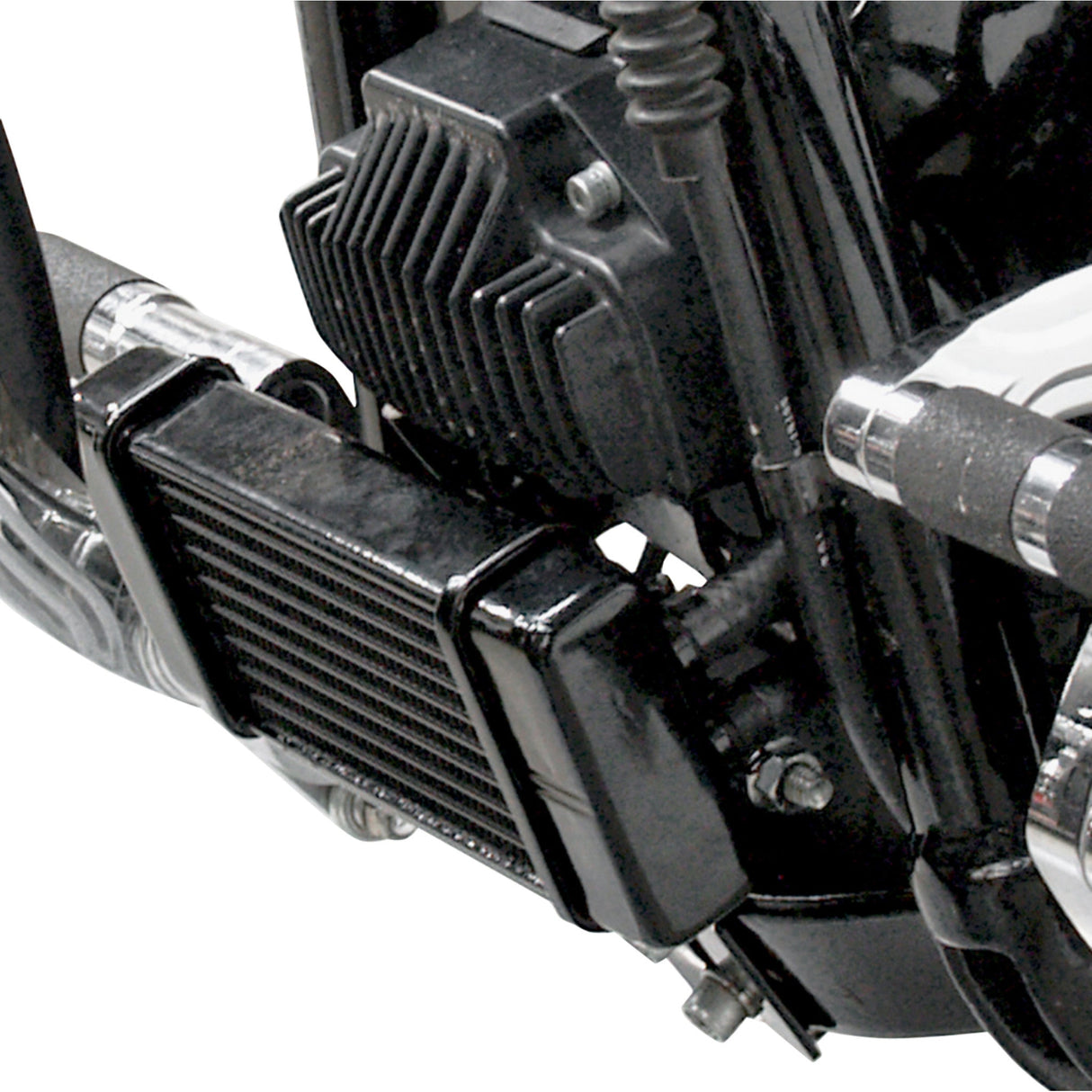 Jagg Standard Oil Cooler - 750-2500-0323 For Harley Dyna 1991-2017