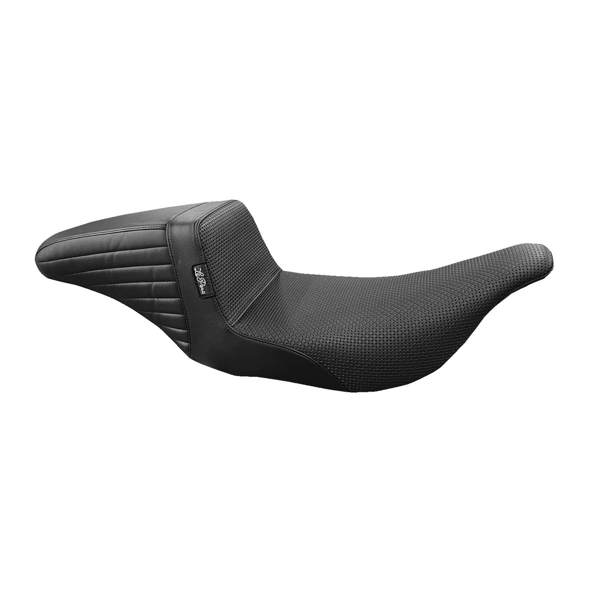 LE PERA 0801-1457 LH-597BW Kickflip Seat — Basketweave - Black - FL '97-'07