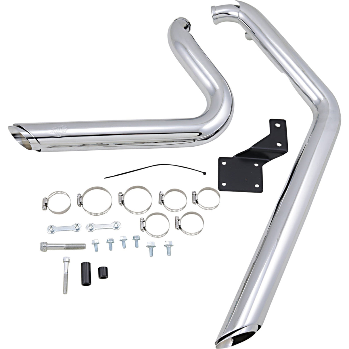Vance & Hines Shortshots 2-Into-2 Exhaust System - 17221 For Harley Softail / 15th Anniversary 1986-2009