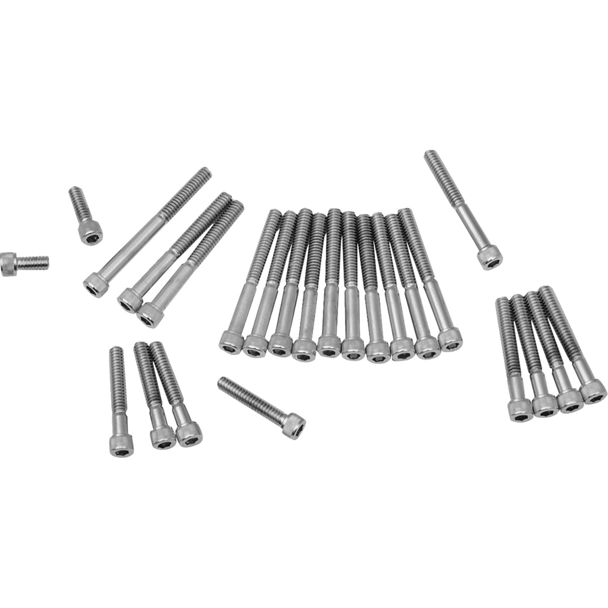 Drag Specialties Cam Primary Sprocket Cover Bolt Set Socket-Head Knurled For Harley Sportster 1977-1985