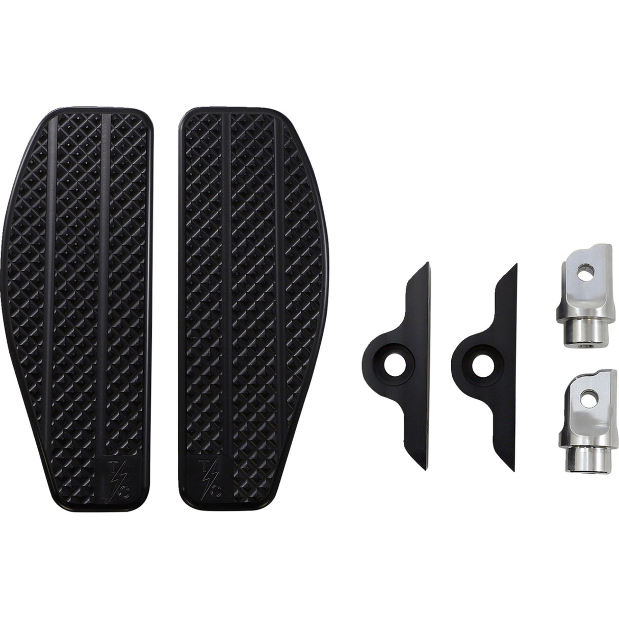 Thrashin Supply CO. Mini Floorboards Black - TSC-2030-1 For Harley Softail 2018-2025