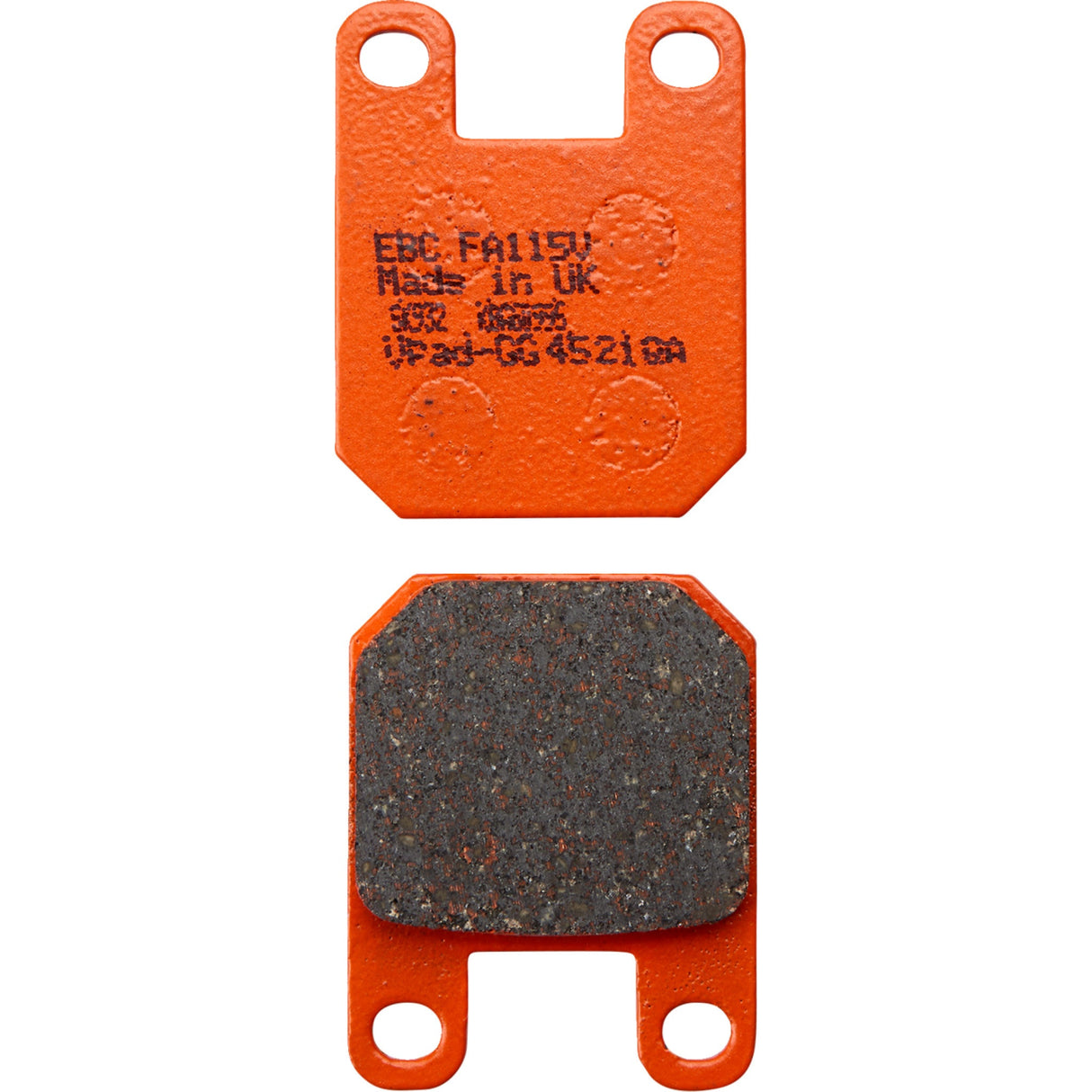 Ebc Brake Pad - FA115V For Beta Dirt Bikes 2000-2005 | Gas Gas Dirt Bikes 2004-2011 | KTM SX 60 / SX 65 1998-2001 | ATK 560 1987-1988