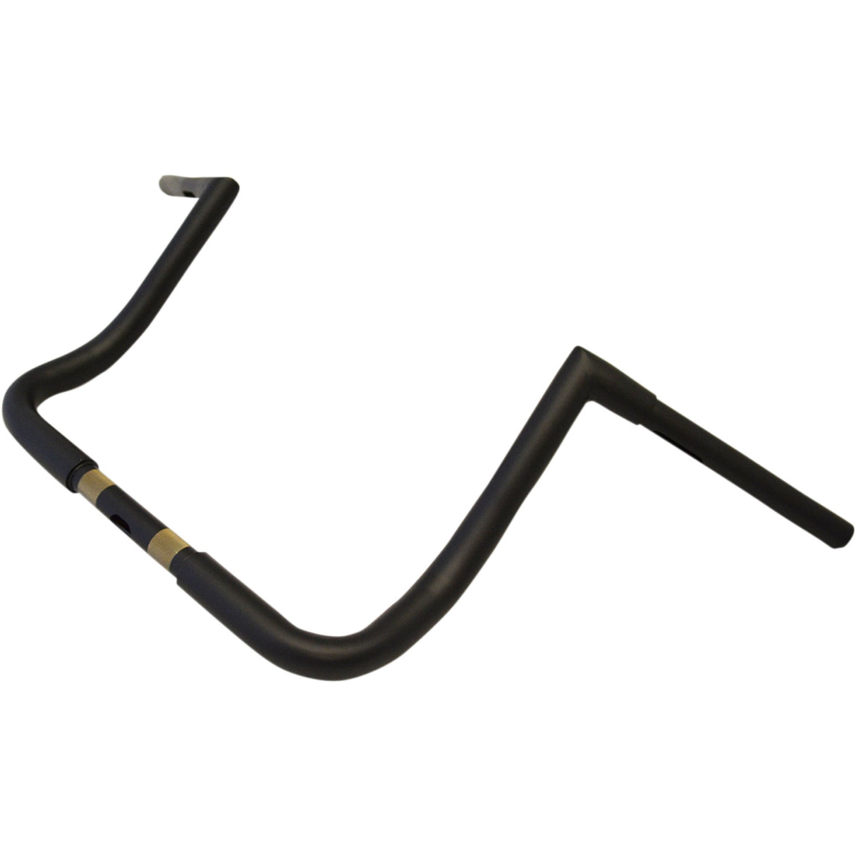 LA Choppers 1-1/4" Twin Peaks Touring Handlebar 12" Flat Black - LA-7361-12M For Harley Touring 1996-2022