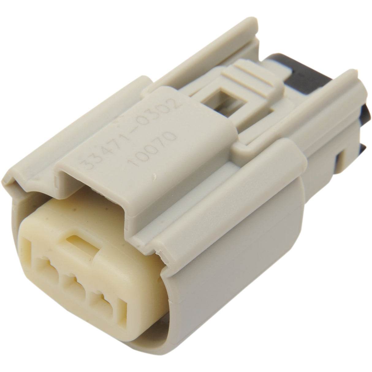 Namz Molex MX 150 Connector Component — Wiring Connector 3 Pin Female Gray - NM-33471-0302 For Harley Motorcycles 2007-2013