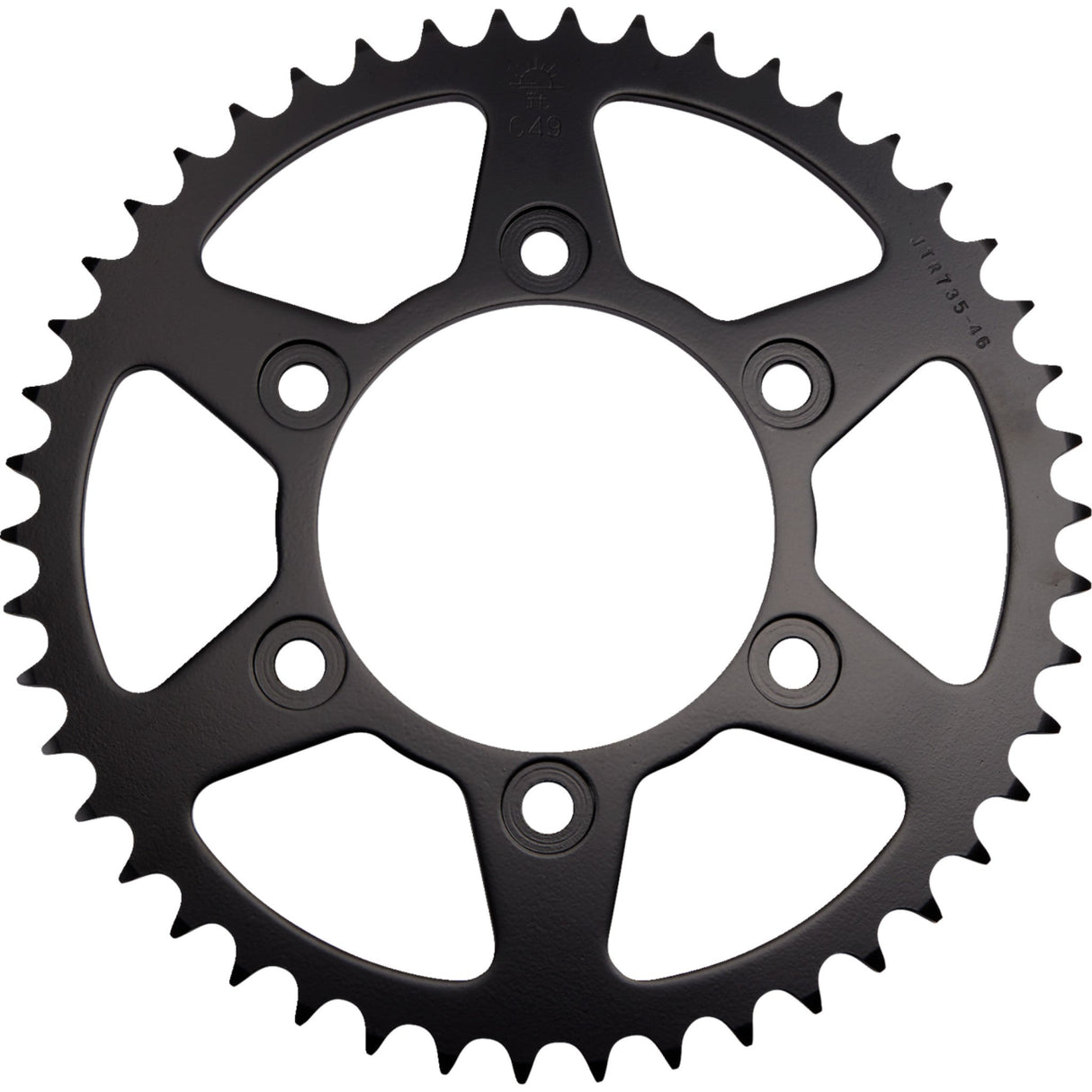 JT Sprockets Steel Rear Sprocket 46 Tooth - JTR735.46 For Ducati Motorcycles 1991-2009 | BMW 1000 / S1000RR 2010