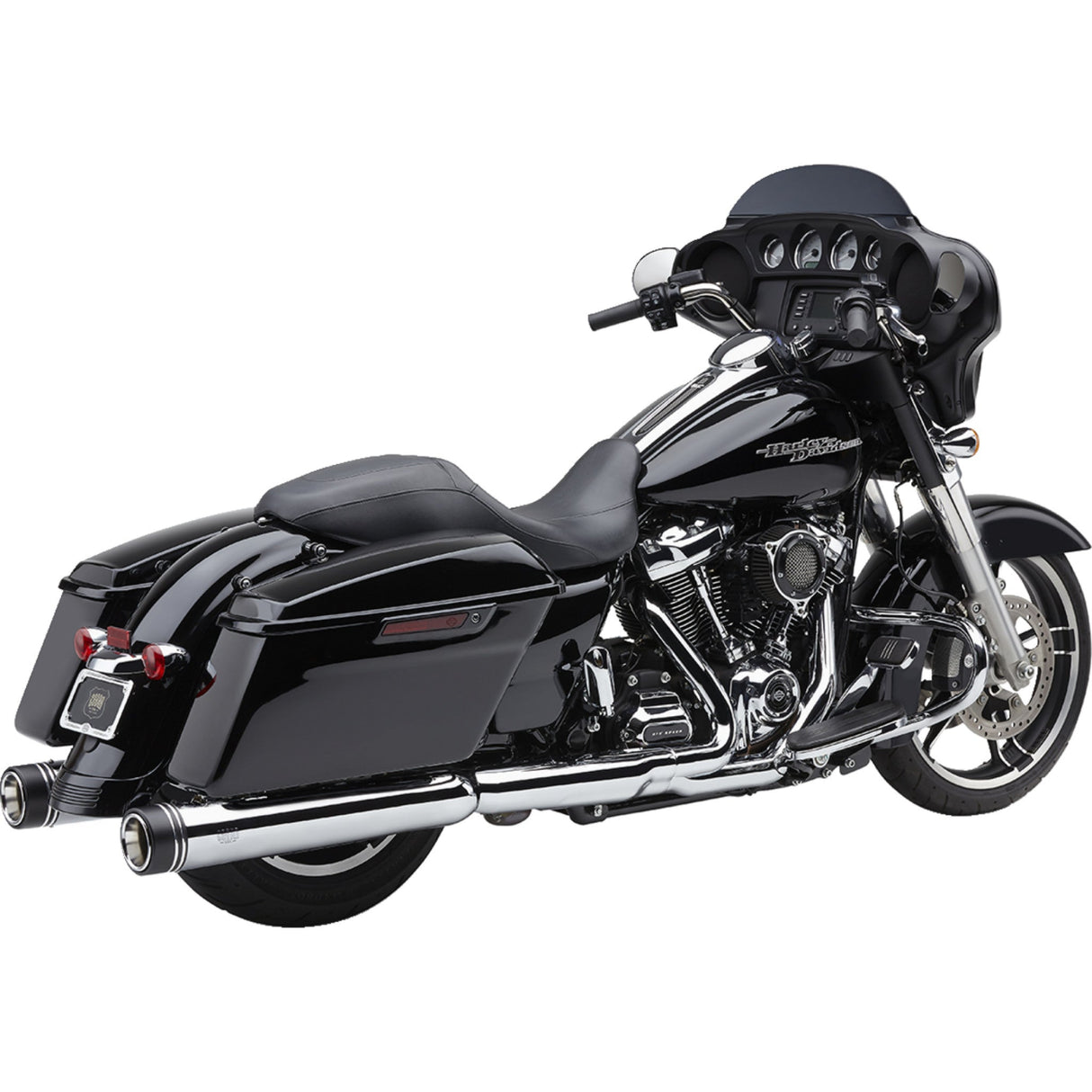 Cobra Gen 2 Neighbor Haters® Series Mufflers Chrome - 6291 For Harley Touring 2017-2022