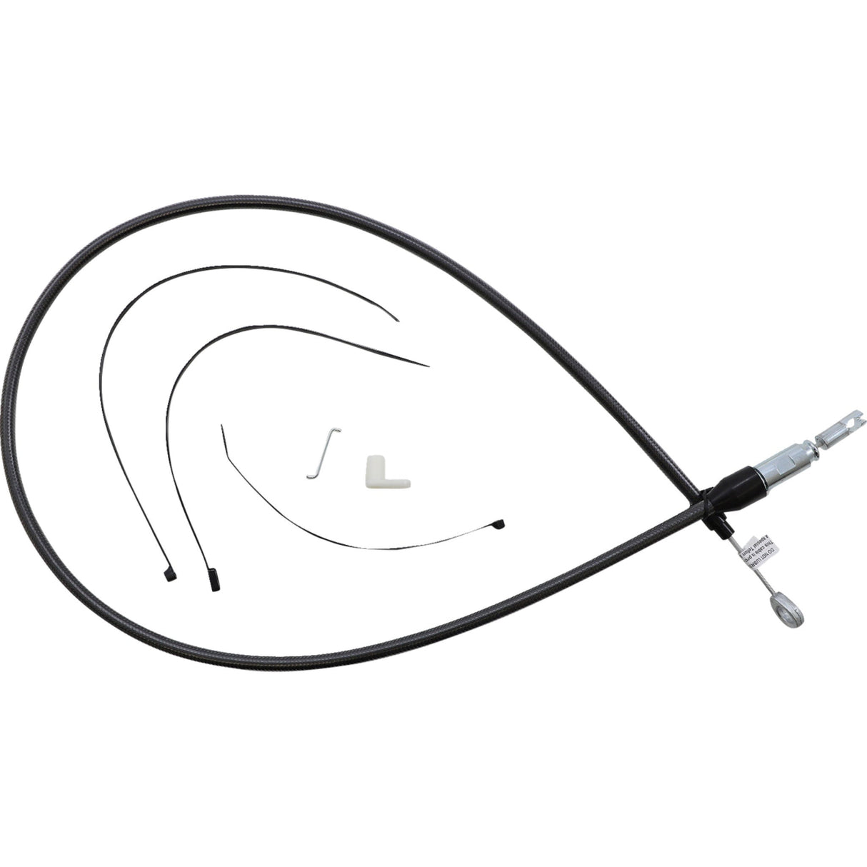 Magnum Shielding Black Pearl™ Quick Connect Upper Clutch Cable 45" - 423411HE For Harley Motorcycles 2018-2024