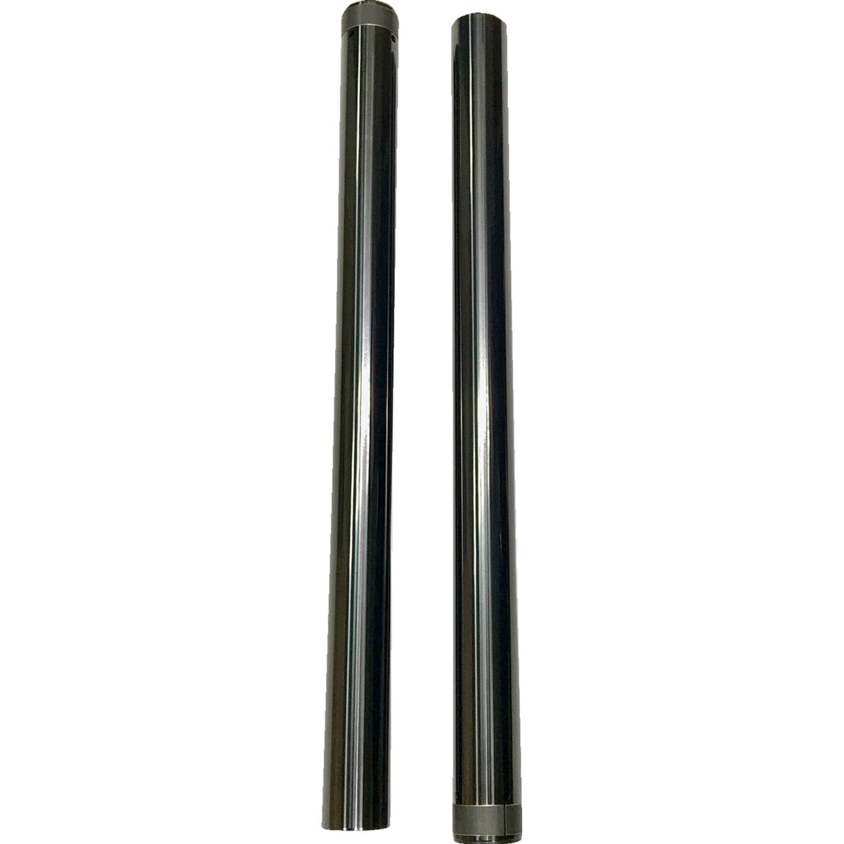PRO-ONE Perf.mfg. Fork Tubes 49 Mm 25.50" Black Anodized - 105120B For Harley Motorcycles 2006-2017