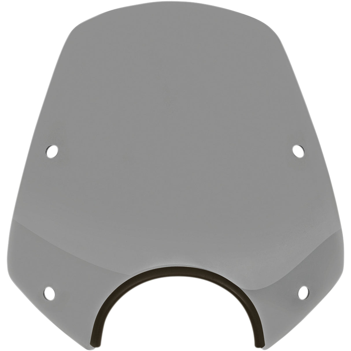 MEMPHIS SHADES 2311-0084 MEP50112 Del Rey Sportshield - Del Rey Windshield - Black Smoke