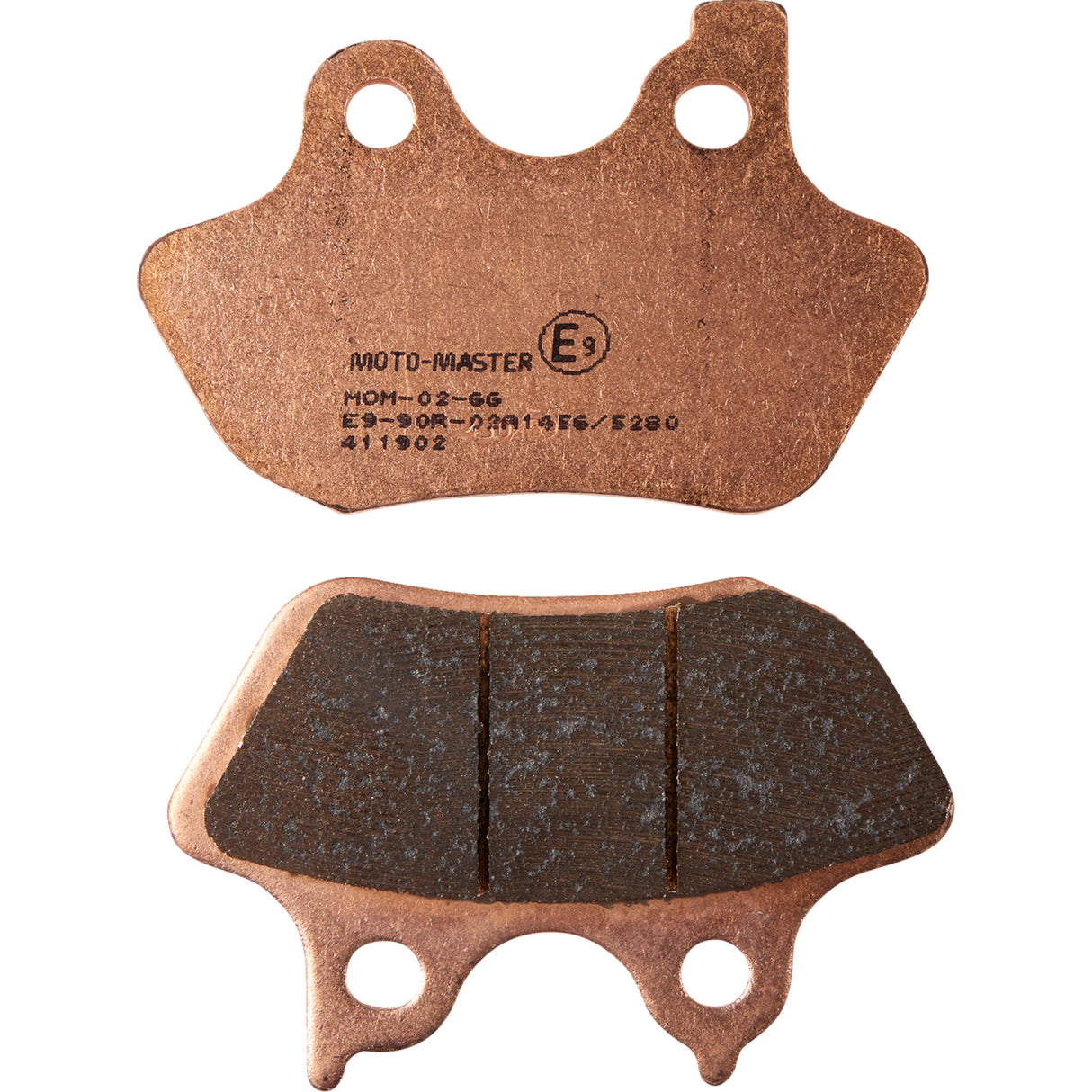 Moto-Master RoadPro Sintered Metal Brake Pads Sintered Series - 411902-PU For Harley Sportster 2000-2003