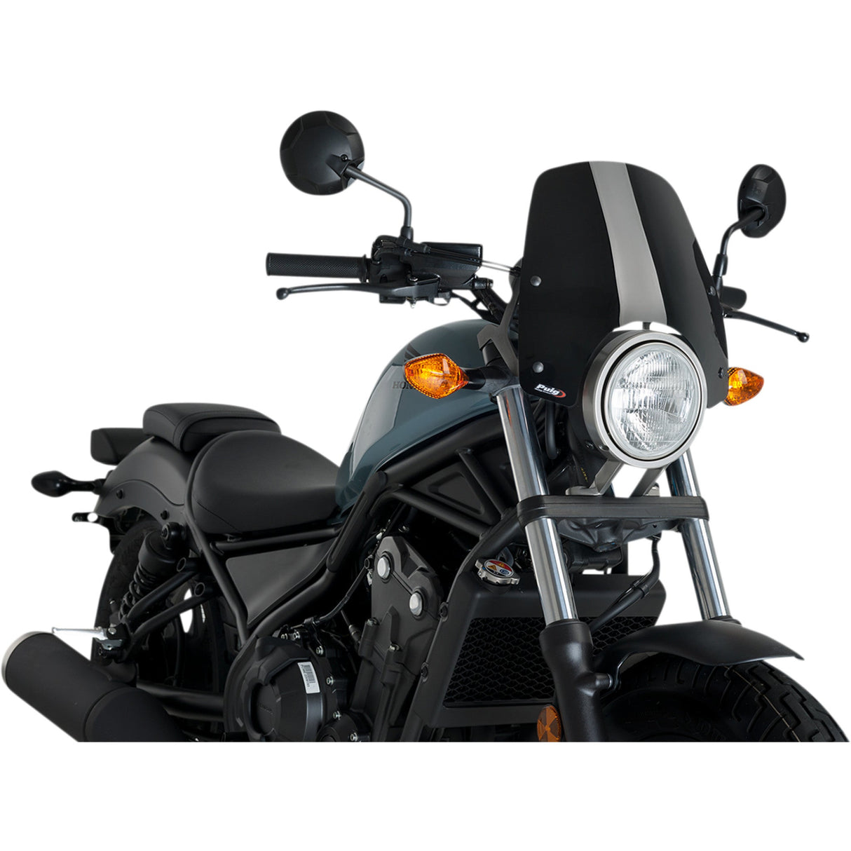 Puig Hi-Tech Parts New Generation Windshield - 3829N Honda Rebel 2017-2022