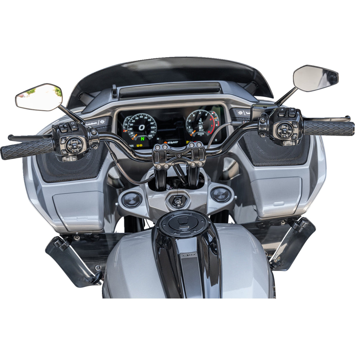 Arlen Ness Moto Handlebar MX Moto Black - 520-060 For Harley Road Glide / Touring / Softail / Street Glide 2023-2026