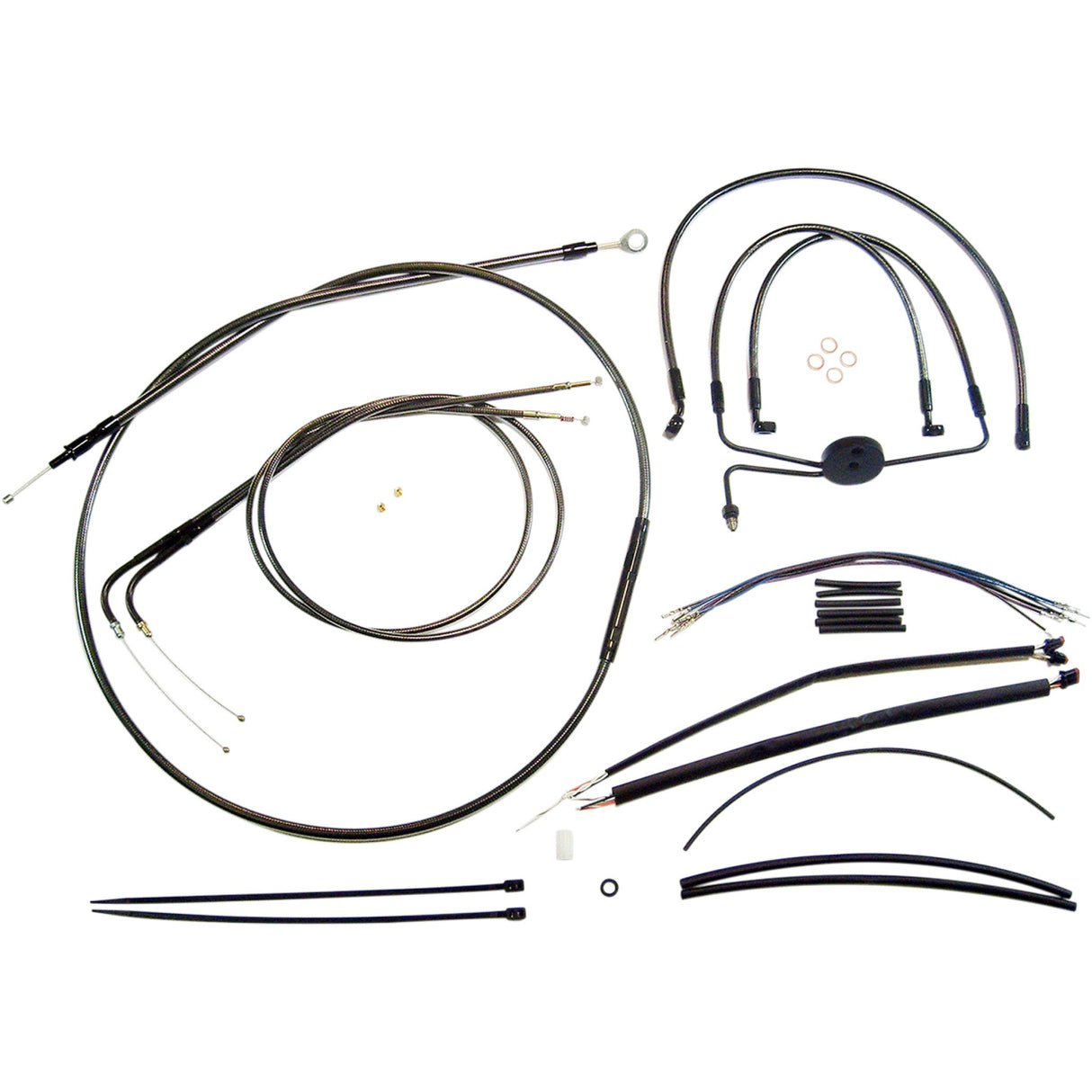 Magnum Shielding Cable Kit - 487202 For Harley Fat Bob 2012-2017