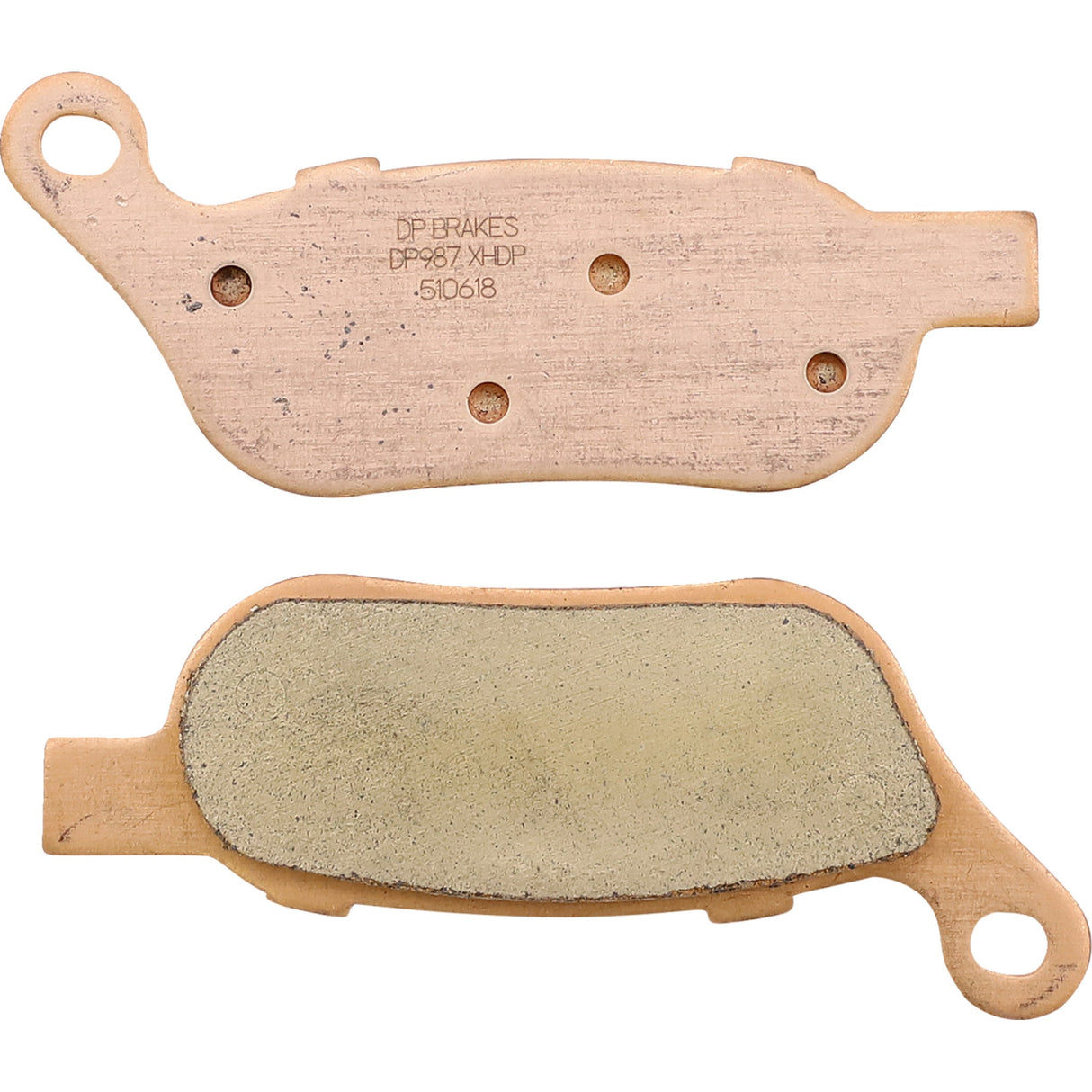 DP Brakes Sintered Metal Harley Buell Brake Pads - DP987 For Harley Motorcycles 2008-2017