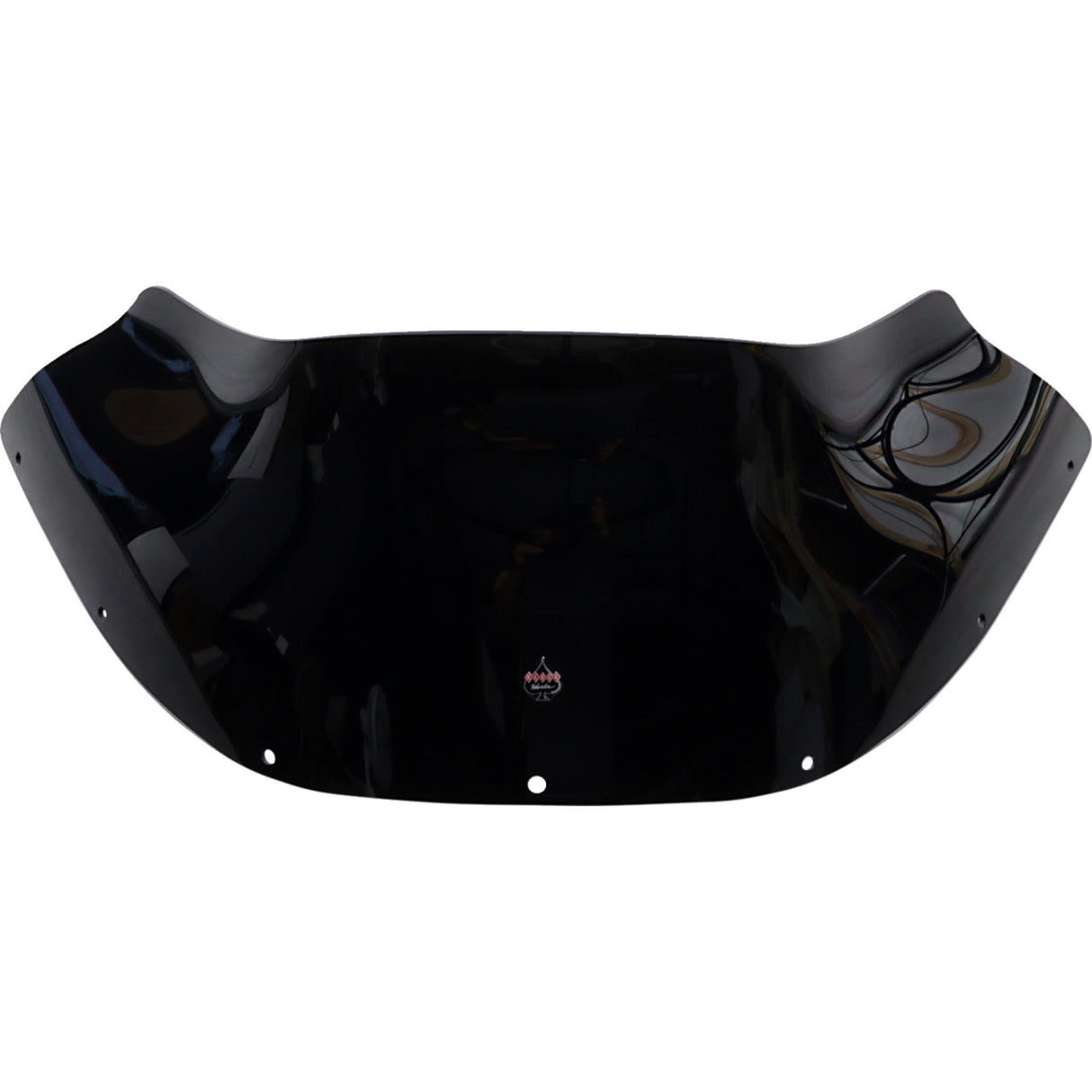 Klock Werks Flare® Windshield 9" Black - KWW-02-0501 For Harley Dyna 1985-1992