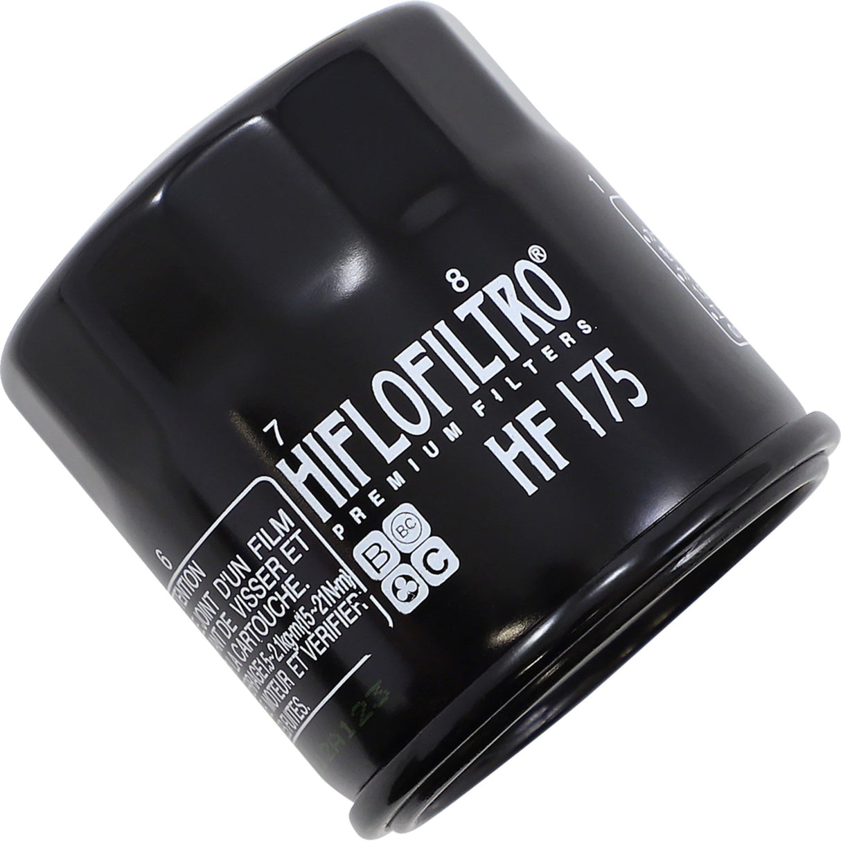 Hiflofiltro Oil Filter — Spin-On - HF175 For Harley Street 2015-2020 | Indian 2014-2024
