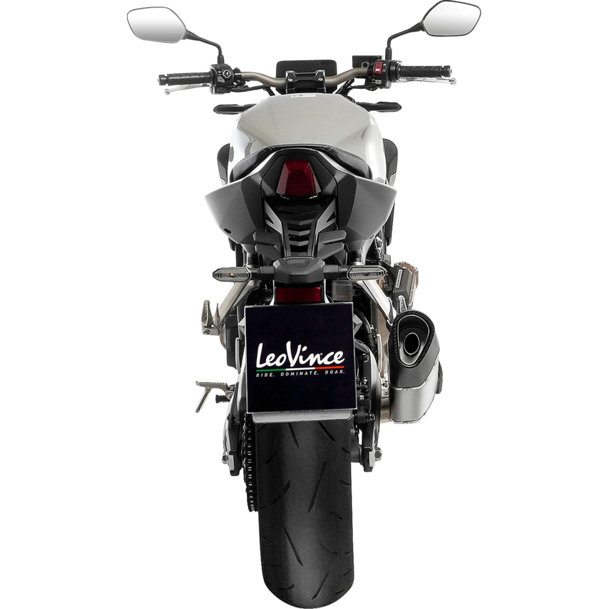 LEOVINCE 1812-0616 15611U LV-14 R Exhaust System stainless steel - cb/cbr 650 r