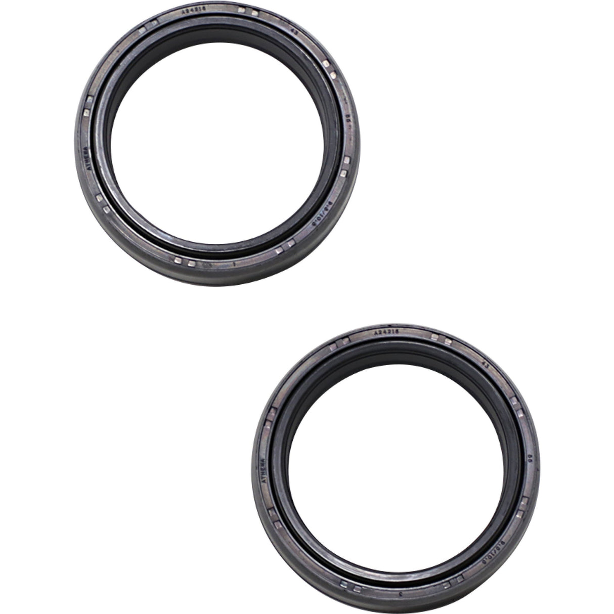 Parts Unlimited Front Fork Seals 43 Mm ID X 55 Mm OD X 9.5/10.5 Mm T For Kawasaki Motorcycles 2000-2023 | Suzuki 1000 2001-2004