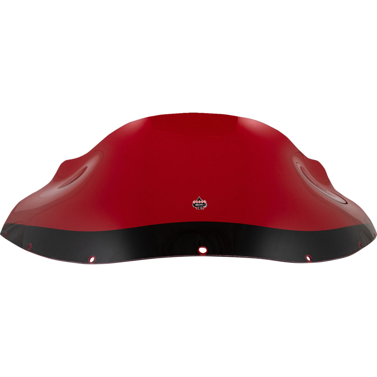 KLOCK WERKS 2310-0777 KWW-02-0614 Kolor Flare™ Windshield - 9" - Red - FXRP