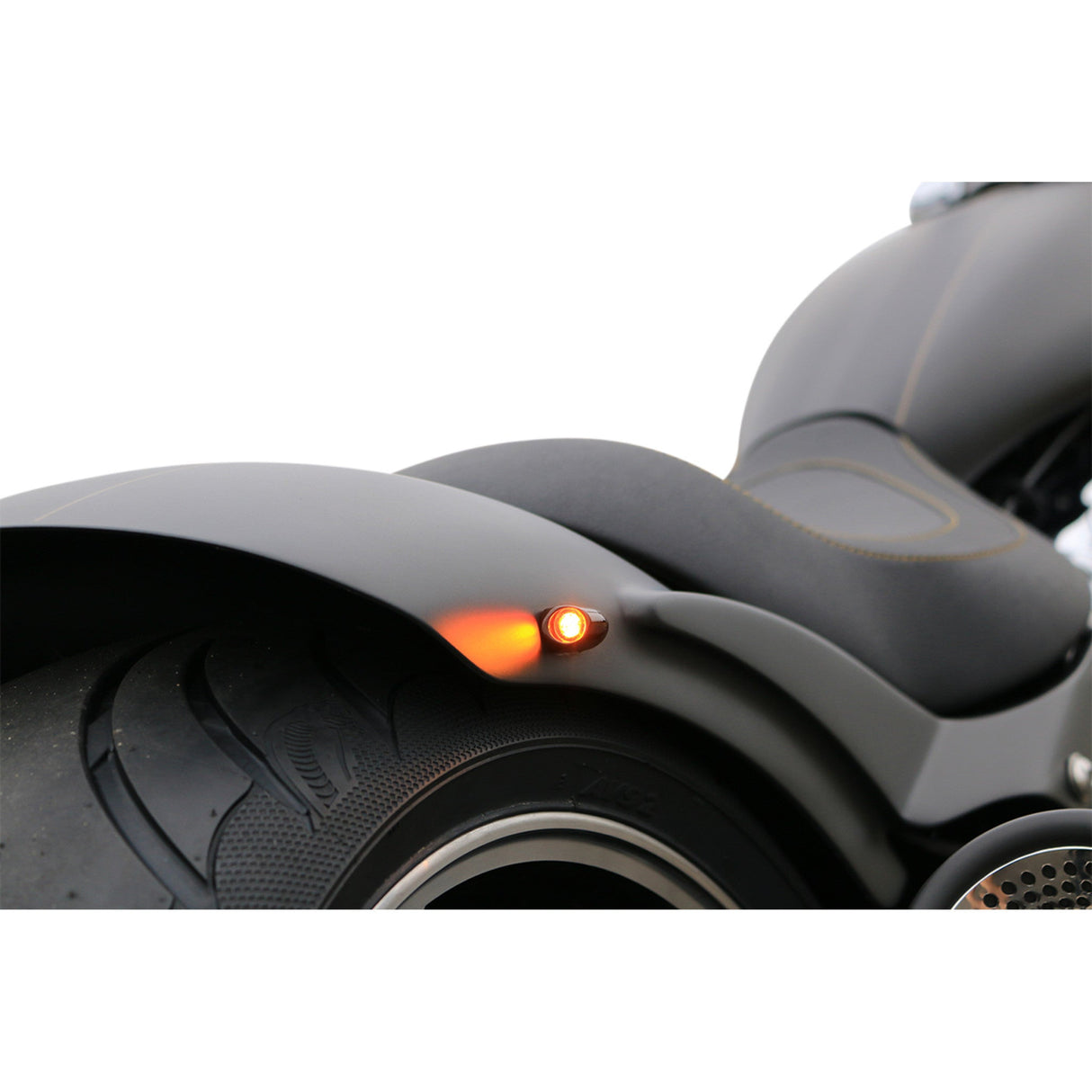KODLIN USA 2020-1931 K68463 Neowise 3-1 Bullet Rear Indicator Lights - Smooth - Black