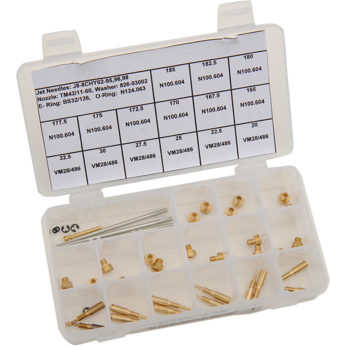 MIKUNI 1007-0323 KHS-045 Carburetor Jet Assortment Kit Carburetor Jet Kit - HSR 45
