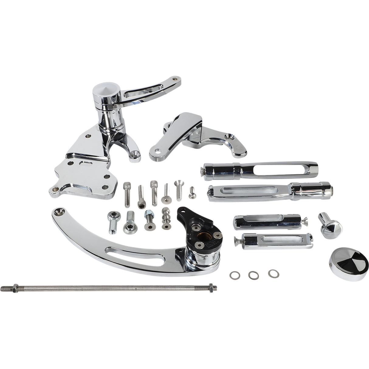 ACCUTRONIX 1622-0534 FC405-SSC Forward Controls Forward Control - Chrome - Slotted