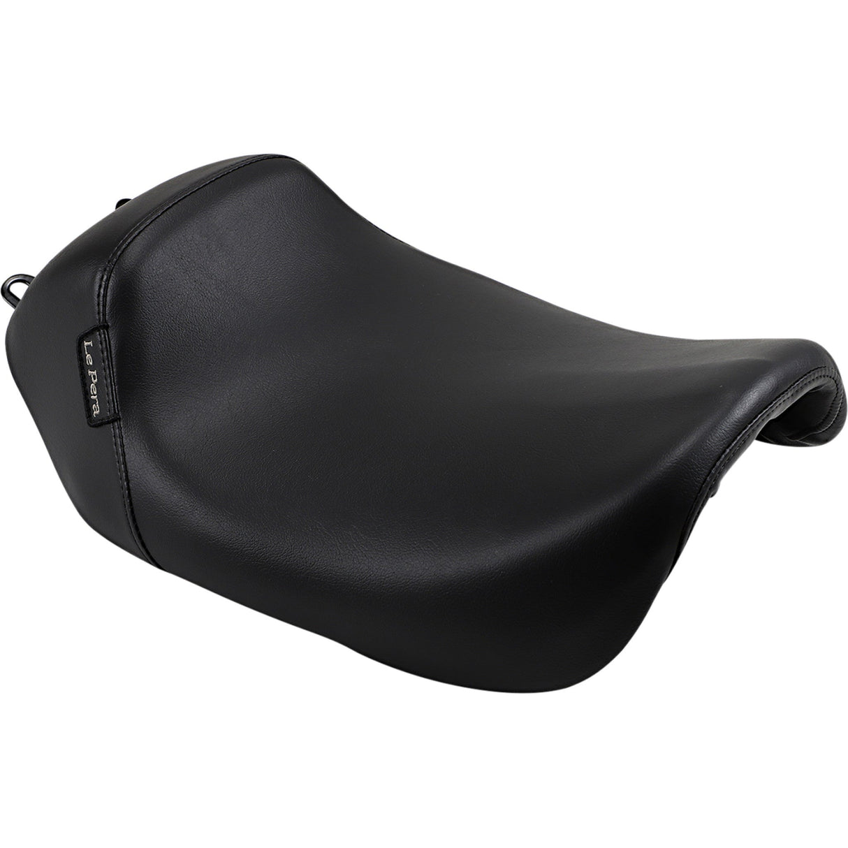 LE PERA 0801-0849 LK-005PY Bare Bones Solo Seat - Smooth - Black - FL '08-'23