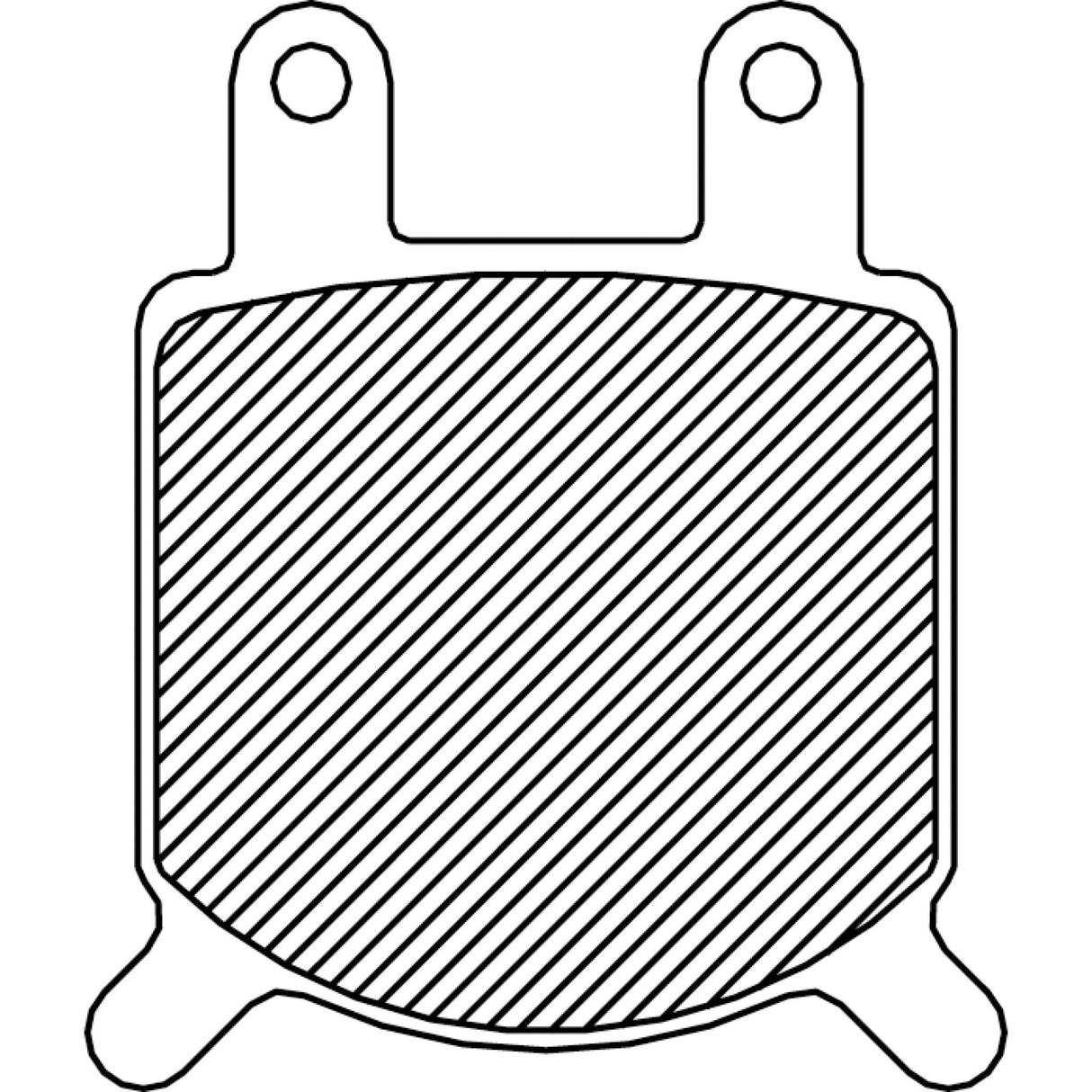 DRAG SPECIALTIES Sintered Brake Pads