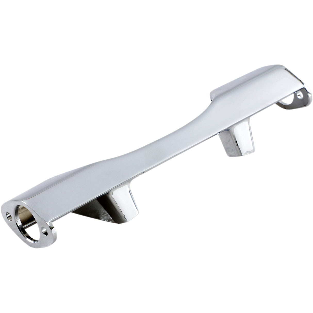 Drag Specialties 8-1/4" Short Turn Signal Mounting Brackets — Chrome For Harley Sport / Disc / Electra Glide / Tour 1983-1992