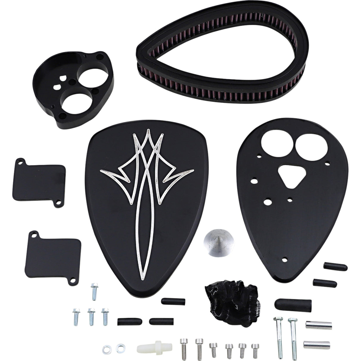 Baron Big Air Kit (BAK) Pinstripe Air Cleaner - BA-2070-13B Kawasaki Motorcycles 1999-2009