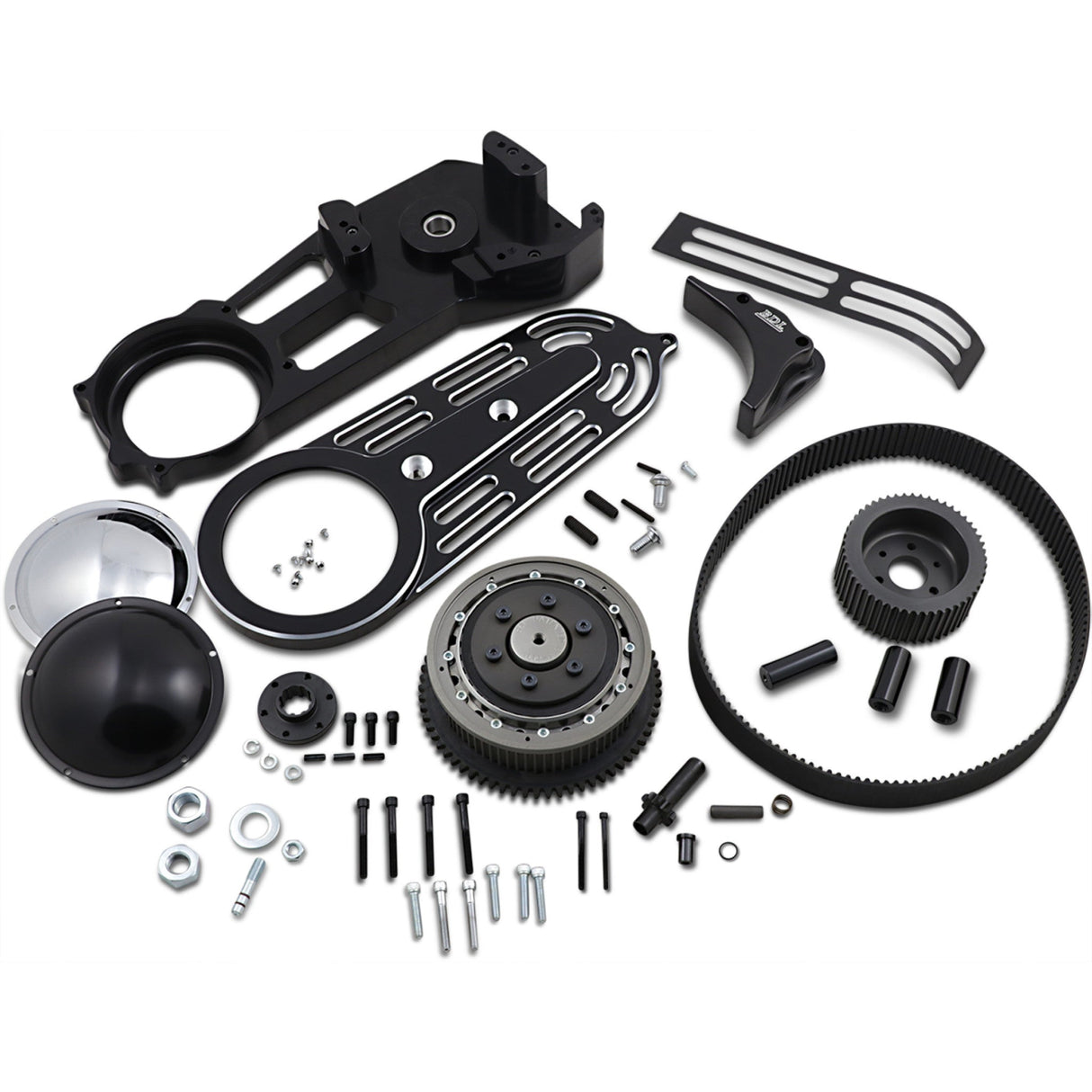 BELT DRIVES LTD. 1120-0320 EV-700B 2" Belt Drive Kit with Changeable Domes 2" Drive Belt - Black