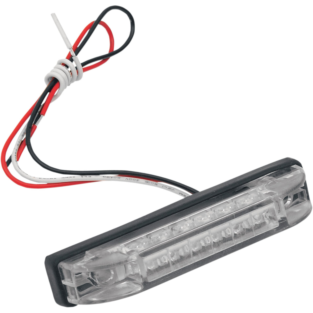 BRITE-LITES 2060-0119 BL-TLEDR Rectangle LED Trailer Light 4" Rectangle LED Light - Clear Lens - Red LED
