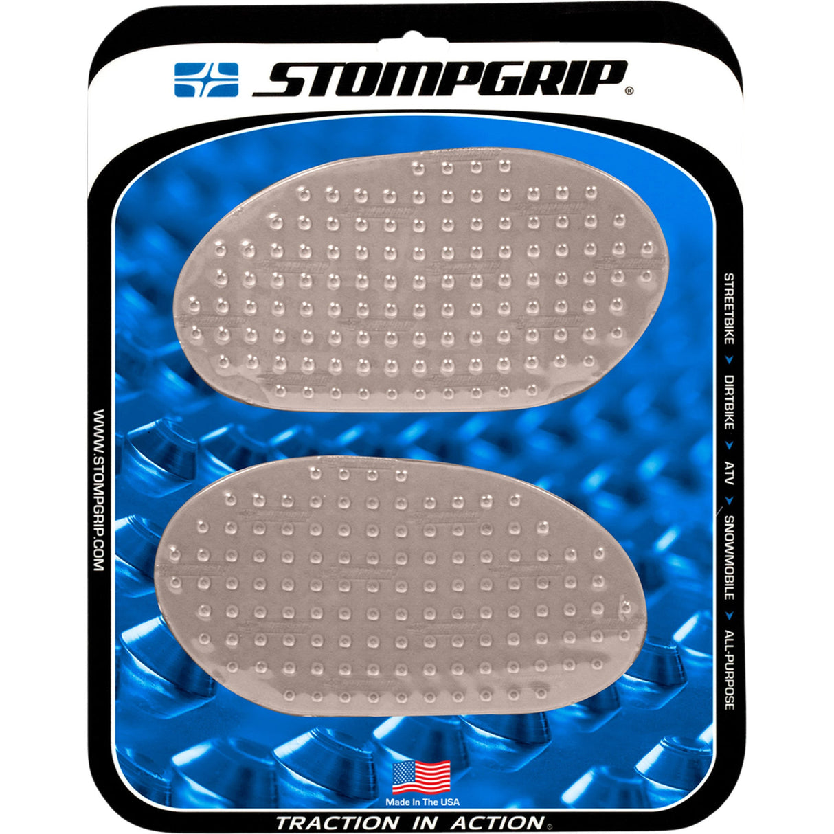 STOMPGRIP 4320-1054 50-10-0002C Universal Traction Pad Kit Universal Traction Pad - Clear