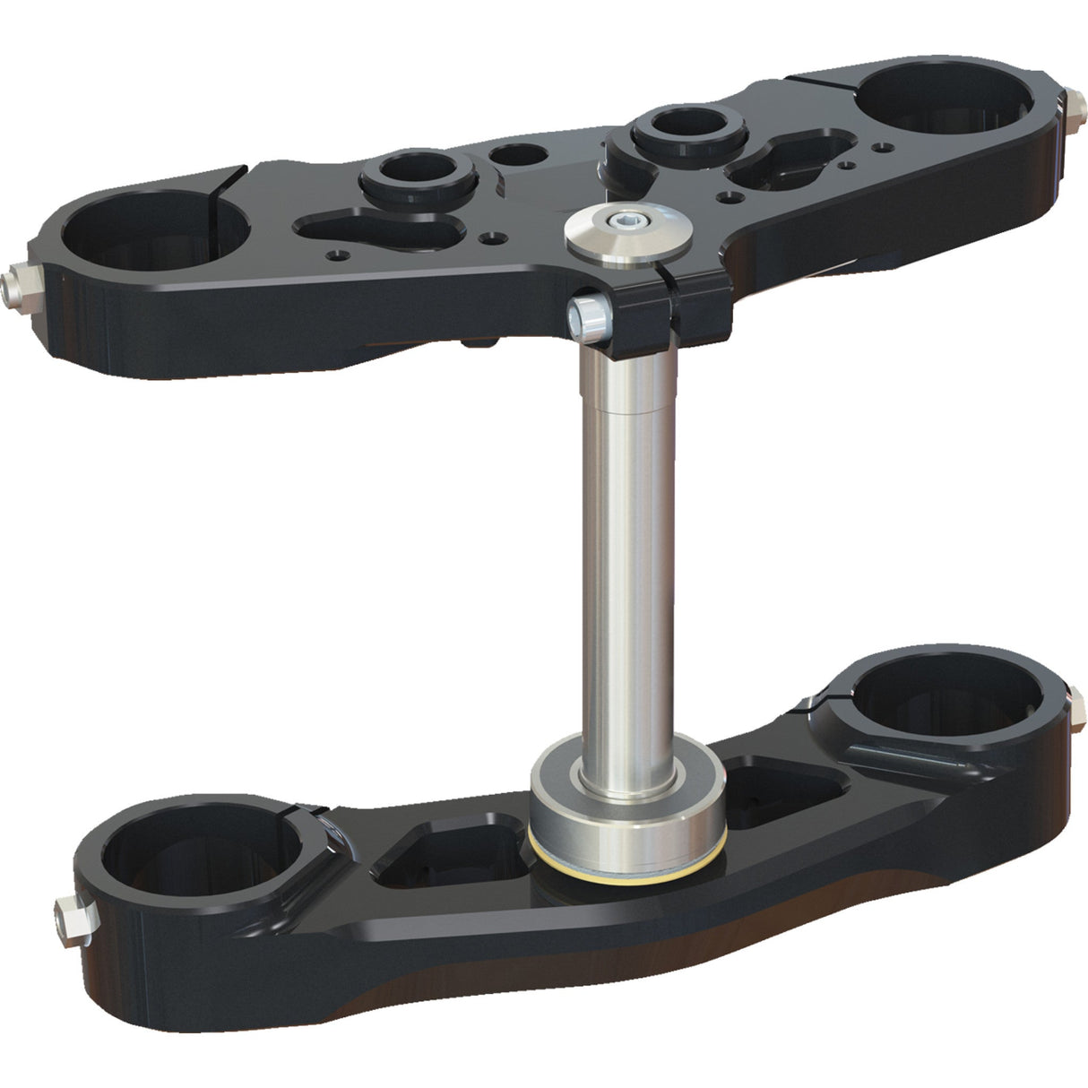 HAWG HALTERS 0408-0473 62L24-AX21 X-21 Bolt-On Triple Tree Kit Triple Tree - 62 mm - Black Anodized