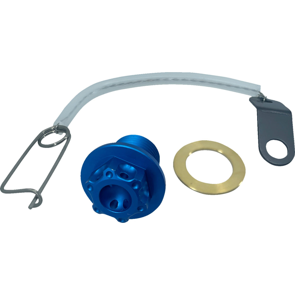 PSR 0920-0114 00-01948-25 Magnetic Oil Drain Plug Magnetic Drain Plug - M14 x 1.25 - Blue