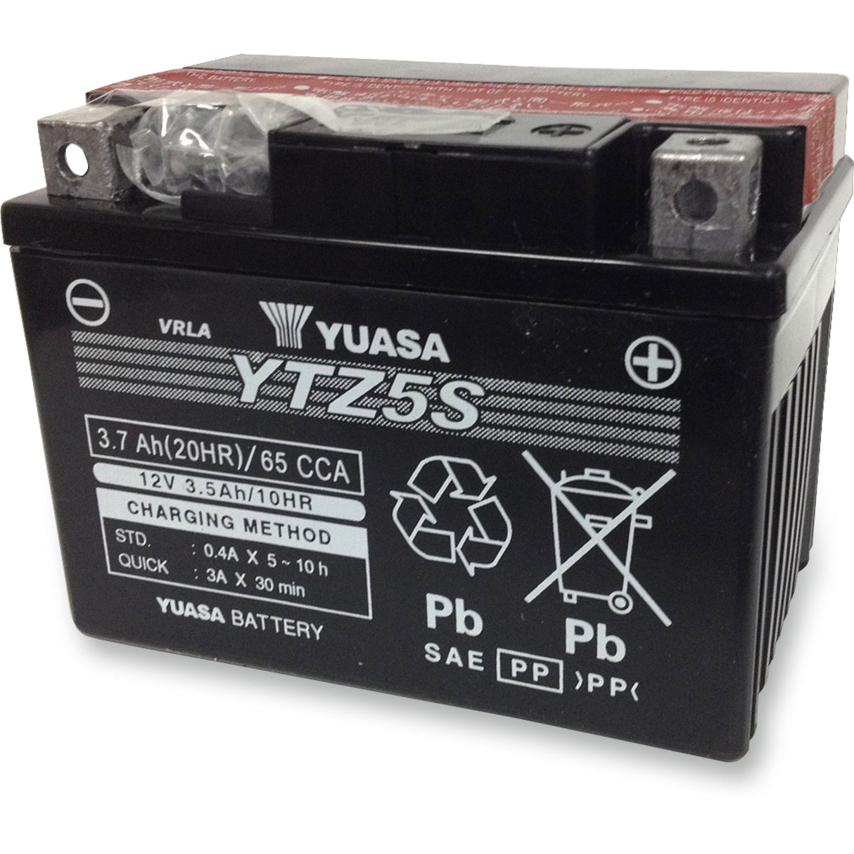 Yuasa YTZ Battery - YUAM62TZ5 For Can-Am Quest 90 / 70 / 90 2008-2022 | Yamaha 125 2003-2022