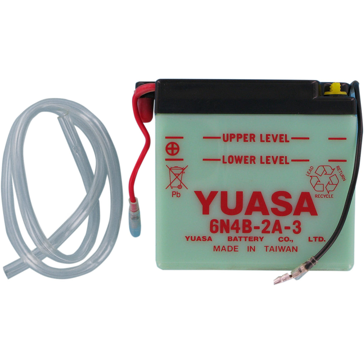 Yuasa Conventional Battery — 6 V - YUAM26B43 For Yamaha Dirt Bikes 1974-1976 | Kawasaki ATV/UTV Models 1973-1975